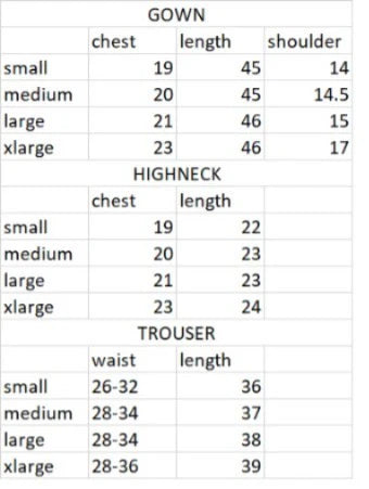 Double Gown Fleece 3PC