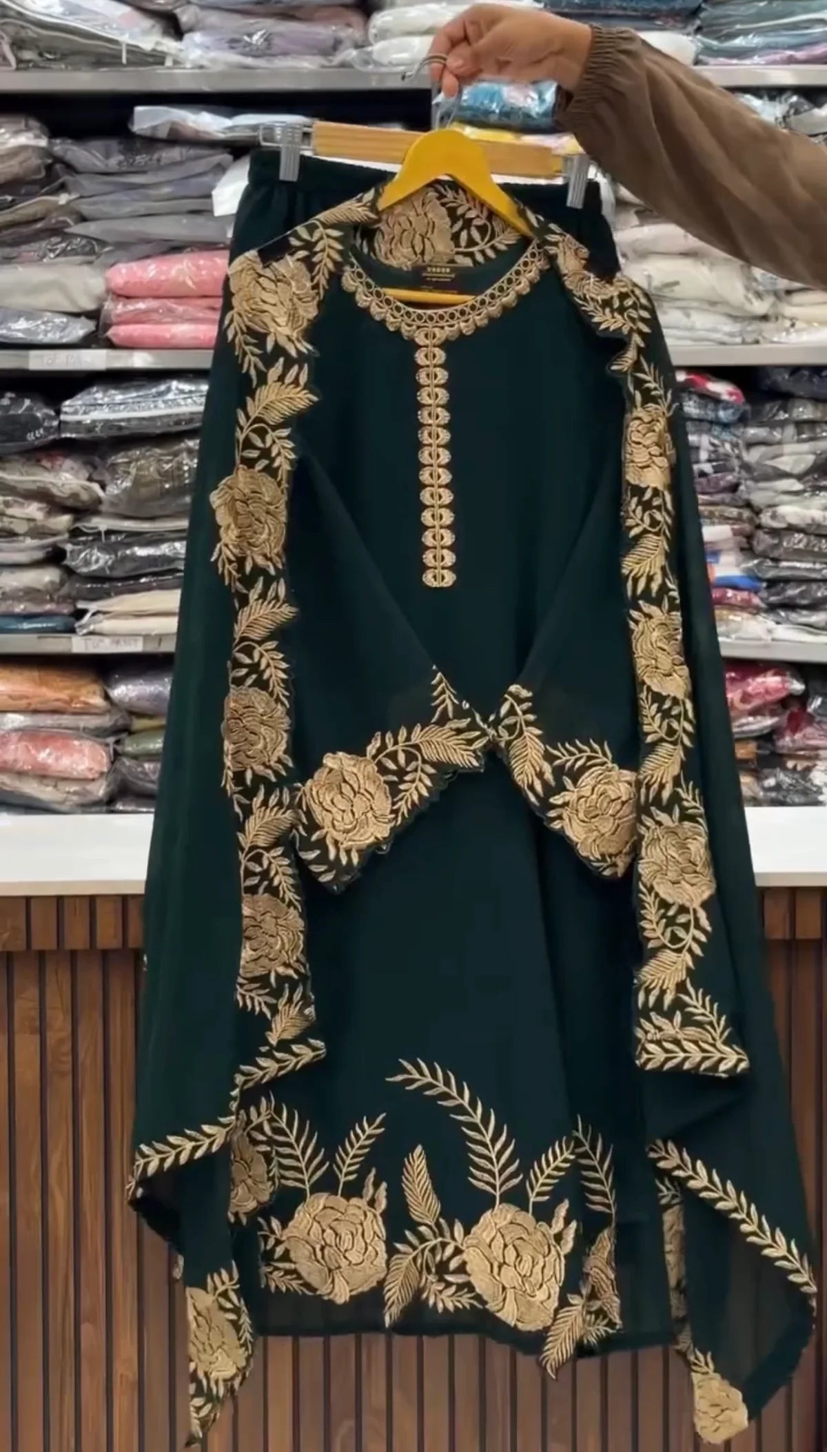 Gloria Three Piece Stitch Dress