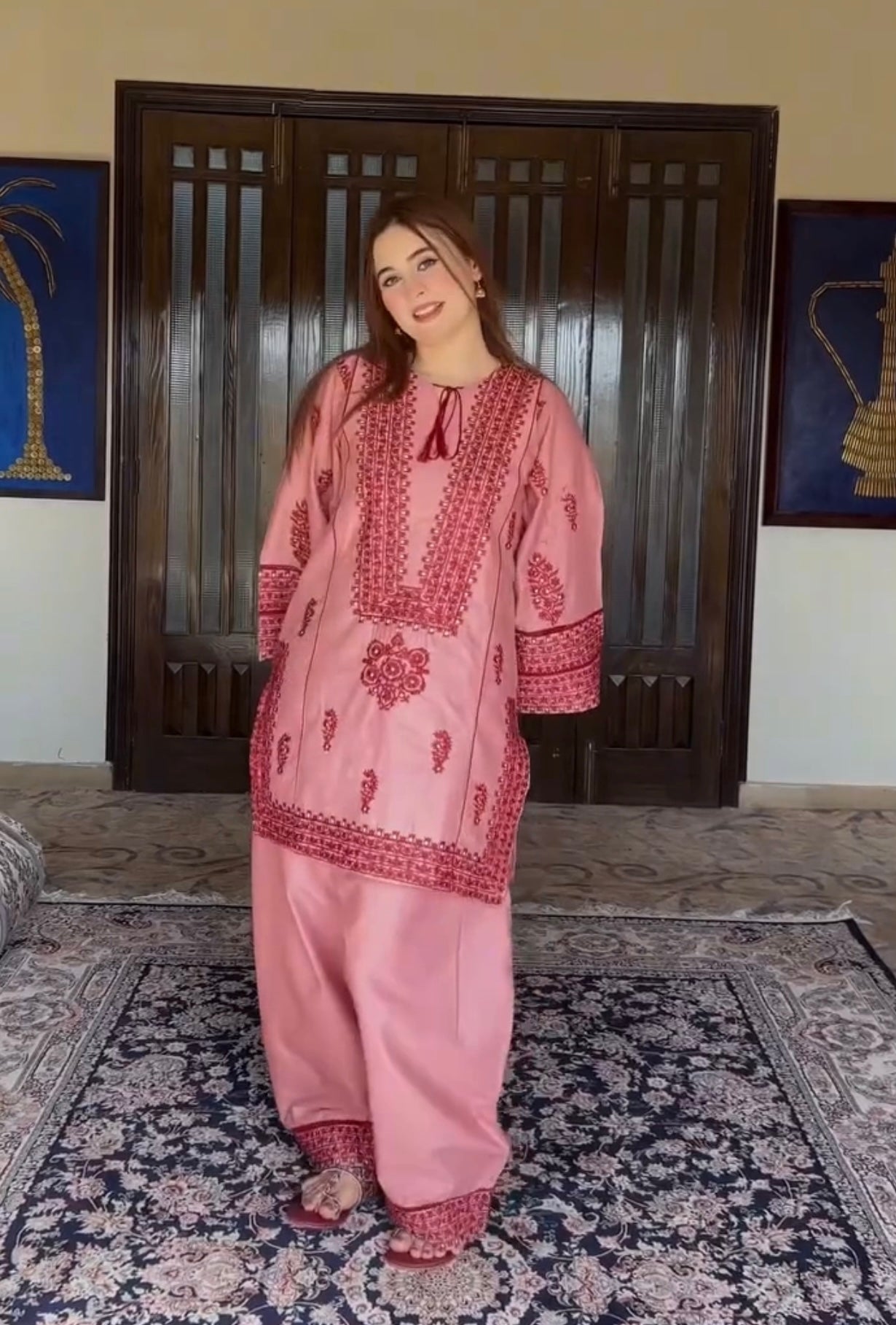 Jugnu Embroidered 2PC Set