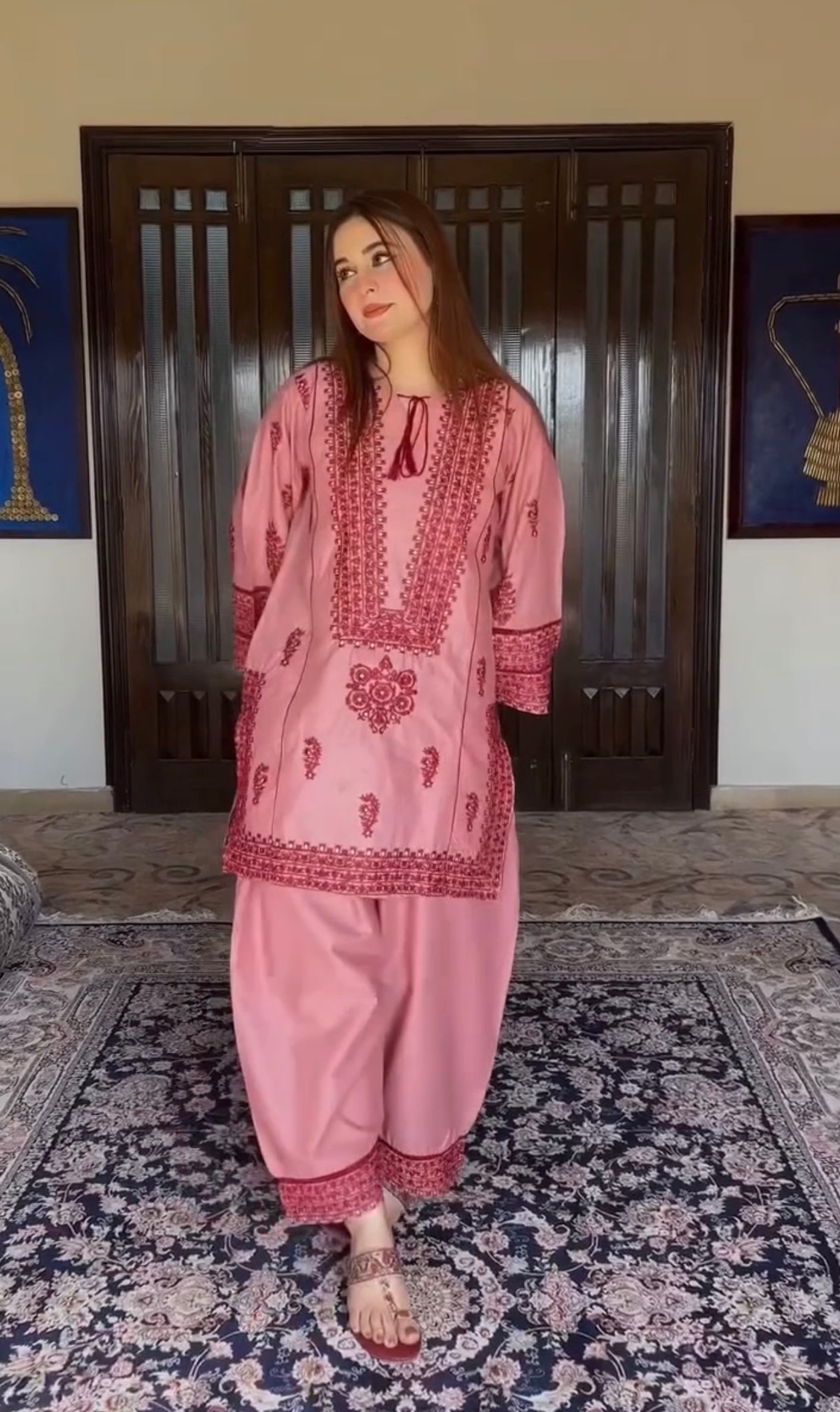 Jugnu Embroidered 2PC Set
