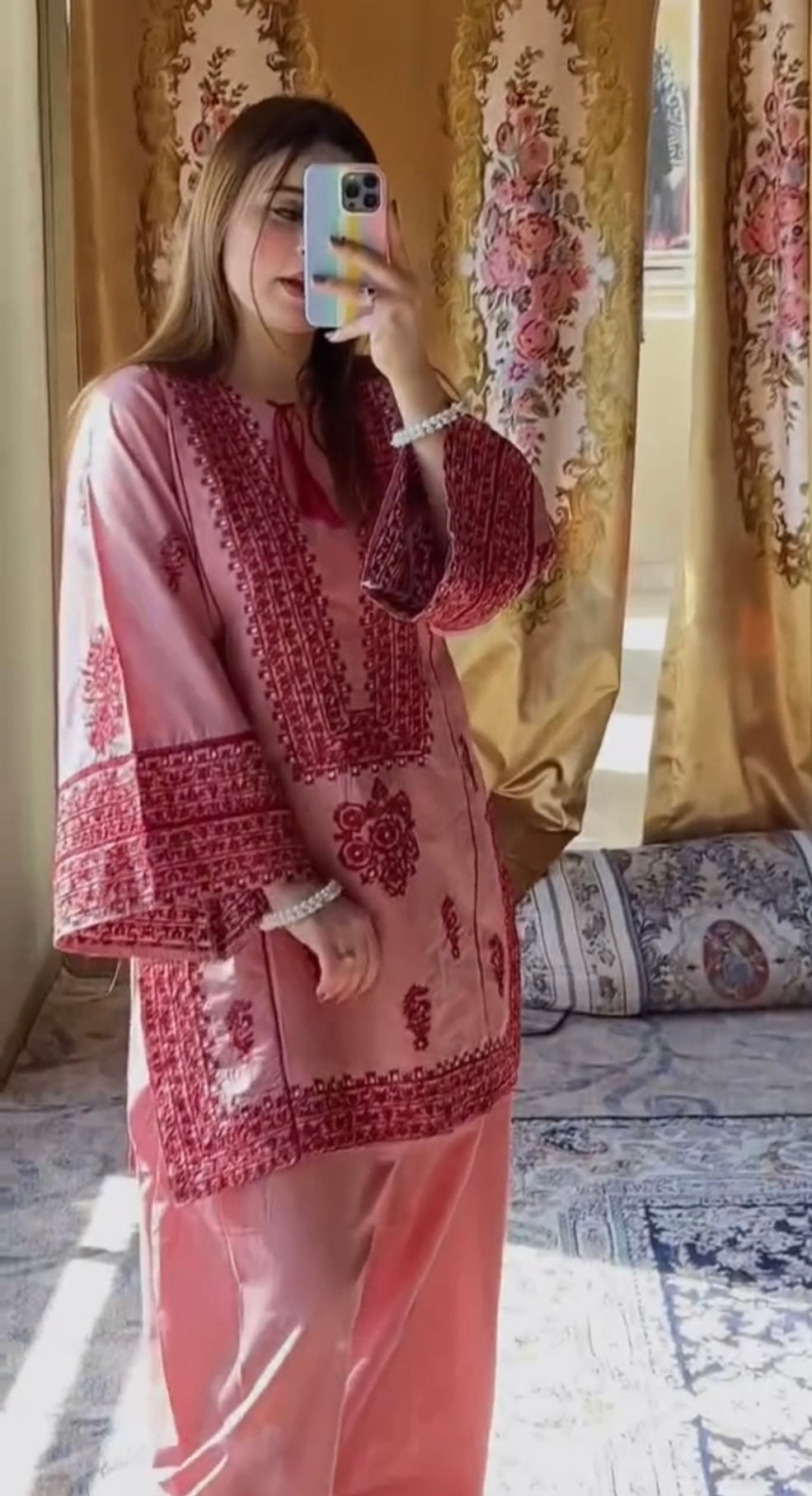 Jugnu Embroidered 2PC Set