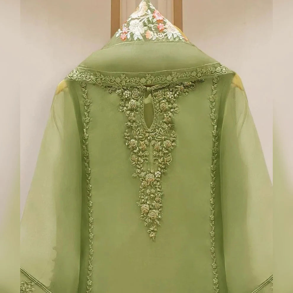 Noor-Gull Embroidery Three Piece